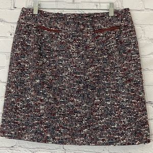 NWT Loft textured tweed skirt